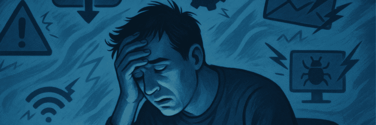 IT Fatigue illustrative depiction